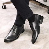 Desai Genuine Leather Height Increasing Shoes Men Business Shoes For Man Brand Footwear Men's Casual Shoes Classic