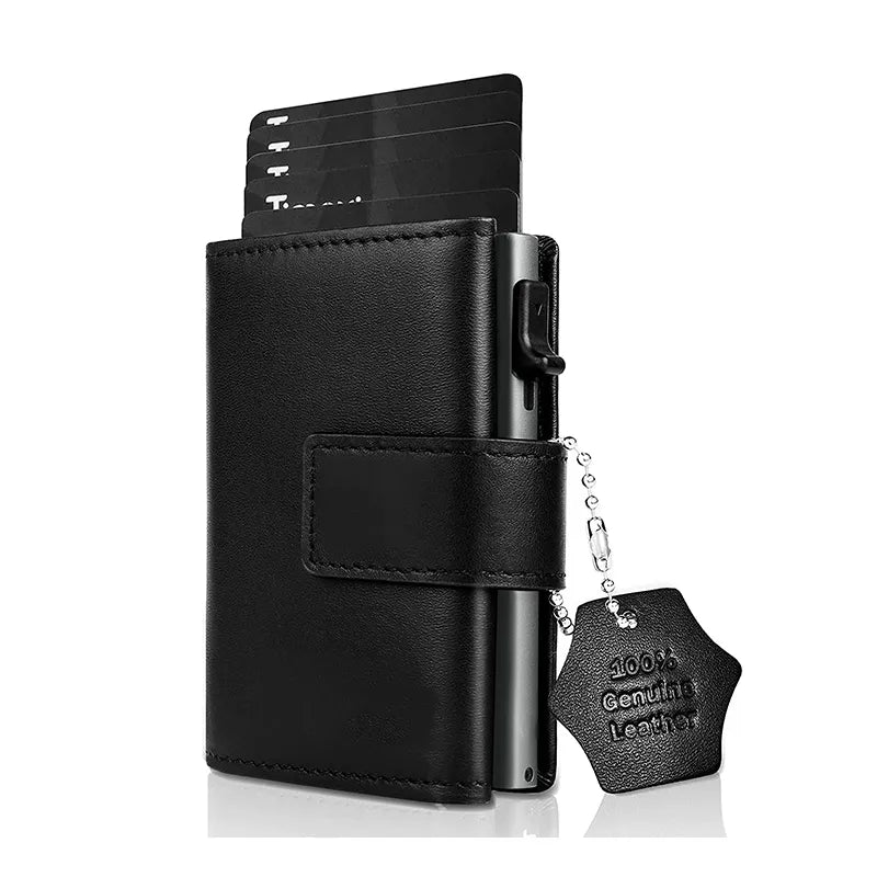 Genuine Leather Soft Solid Wallet