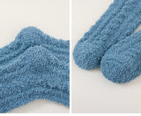 Women Winter Warm Fleece Socks 5 Pairs - One Size
