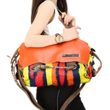 Genuine Leather Casual Styles Women Handbag