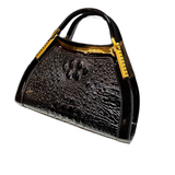 Luxury high quality fashion crocodile print handbag for women