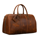 Genuine Leather Premium Fashion Travel Bag For Men