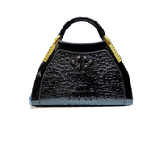 Luxury high quality fashion crocodile print handbag for women