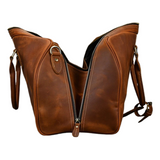 Genuine Leather Premium Fashion Travel Bag For Men