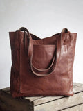 Oversized Tote for Women Handbags Large Size Shoulder bags Vintage Style Solid Color Soft PU Leather Purses Sacs à bandoulière