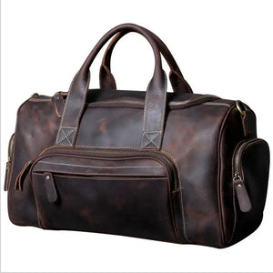 Genuine Leather Duffle Bag