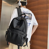 Large Backpack Women Leather Rucksack Women's Knapsack Travel Backpacks Shoulder School Bags for Teenage Girls Mochila Back Pack
