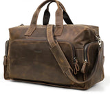 Vintage Genuine Leather Men's Luggage Bag