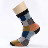 5 Pairs Combed Cotton Men's Socks Size EU 39-45