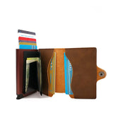 Aluminum Alloy Synthetic Leather Organizer Case