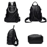 Women's Designer Backpack Casual Back Pack for Women High Quality Genuine Leather Backpacks Female School Bags for Teenage Girls
