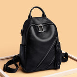 Women's Designer Backpack Casual Back Pack for Women High Quality Genuine Leather Backpacks Female School Bags for Teenage Girls