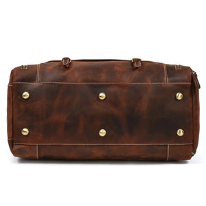 Genuine Leather Men's Business Trip Handbag