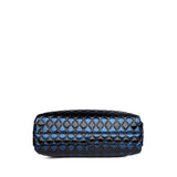 Soft Quality Leather Hand Bag Deep blue