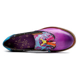 Genuine Leather Japanese Style Women Loafers