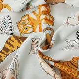 Ladies Animals Print Cotton Pyjamas Comfortable Sleepwear