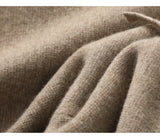 S-XXXLHot selling women's 100% wool wide leg pants, fashionable and comfortable cashmere knitted long men's wide leg multi color