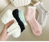 Women Winter Warm Fleece Socks 5 Pairs - One Size