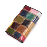 WESTAL Women's Purse Leather Wallet for Women Small Clutch Boho Purses Coins and Cards Hasp Coin Wallet Women Ladies Wallet 4203