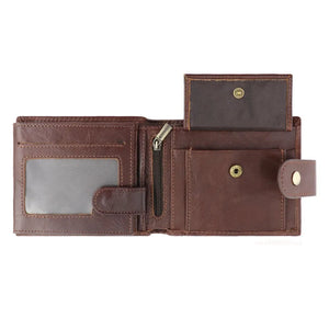 Men's Genuine Leather Rfid Wallet