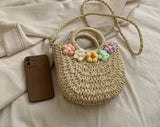 Summer Straw Hand-Woven Bag