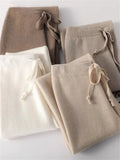 Ladies Drawstring Loose Pants