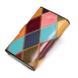 WESTAL Women's Purse Leather Wallet for Women Small Clutch Boho Purses Coins and Cards Hasp Coin Wallet Women Ladies Wallet 4203