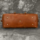 Vintage Style Genuine Soft Leather Fashion Duffle bag