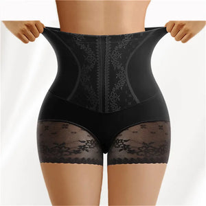 Women High Waist Shaping Panties Tummy Control Underwear Seamless Shapewear Briefs Postpartum Hip Lift Panty Summer Safety Short