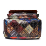 New backpack women fashion large capacity female bag leisure travel bag simple pu soft leather small backpack