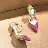 High-heeled Pointy Wedding Sandals