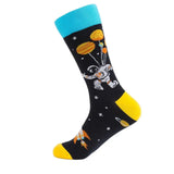 Mid Calf Socks Cotton Socks Size Eu41-46 US7.5-12