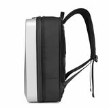 Men's 17.3" Laptop Business Backpack Waterproof TSA Anti-theft Expandable Hard Shell Gaming Backpack For Boys USB Charge