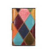WESTAL Women's Purse Leather Wallet for Women Small Clutch Boho Purses Coins and Cards Hasp Coin Wallet Women Ladies Wallet 4203