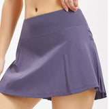 Western Pocket White Skirts Golf Women Tennis Shorts Under The Skirt High Stretch Pleated Athletic Wear For Woman Skirt Shorts