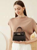 Luxury Original Brand Tote Bag For Lady Master Quality Crocodile Leather Kelly Style Bag Women‘s Satchel Bag for Christmas Gift