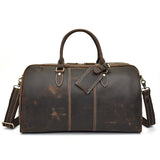 Genuine Leather Premium Fashion Travel Bag For Men