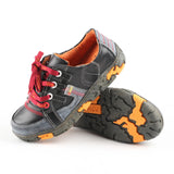 SHOELANDER Genuine Leather Women's Flat Sneaker Shoes for Outdoor