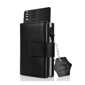 Genuine Leather Soft Solid Wallet