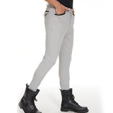 Western Noble Men Grip Horse Riding Tights Quick Dry Male Equitacion Riding Pants Anti-pilling Equestrian Breeches Clothing