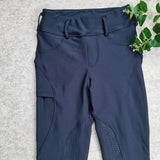 Western Knee Silicone Pocket Women Horse Riding Tights Outdoor Training Horseback Riding Pants Equestrian Breeches Clothing