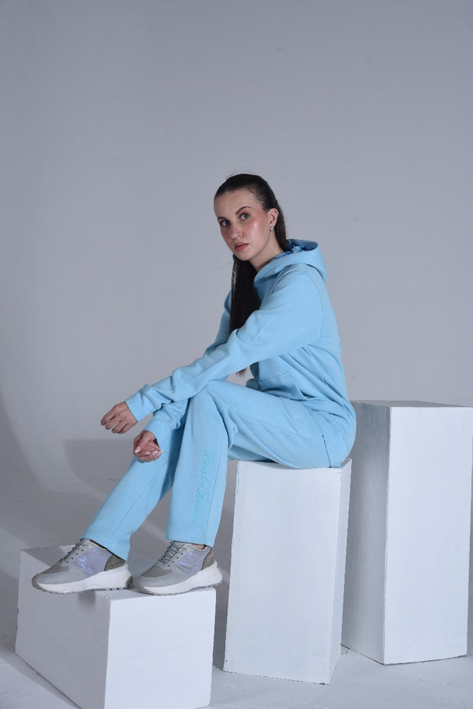 Blush + Bloom London Daisy Bows Luxury Hoodie for Ladies | Butter Soft Designer Hoodie and Jogger Set