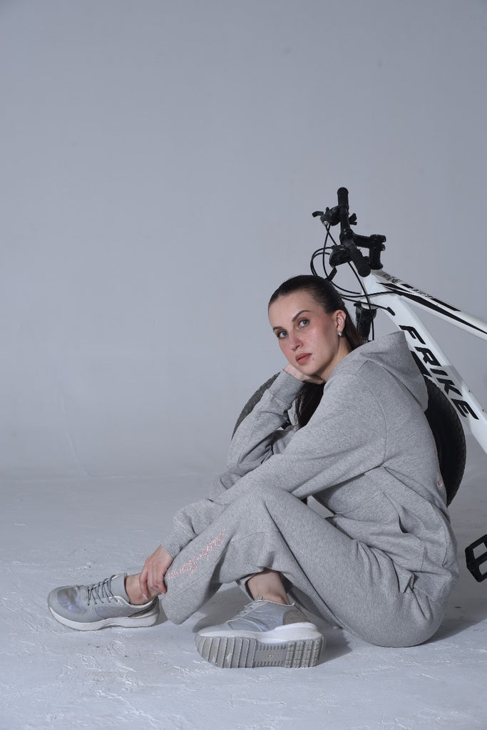 Blush + Bloom London Daisy Bows Luxury Hoodie for Ladies | Butter Soft Designer Hoodie and Jogger Set